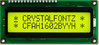 Charakter-LCD-Modul 16x2 Zeichen, CFAH1602B-YYH-JT