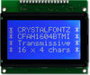Charakter-LCD-Modul 16x4 Zeichen, CFAH1604B-TMI-ET