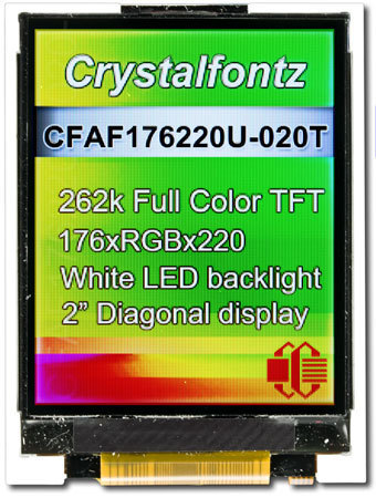 2" TFT-Farb-Modul, CFAF176220U-020T