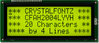 Charakter-LCD-Modul 20x4 Zeichen, CFAH2004L-YYH-JT