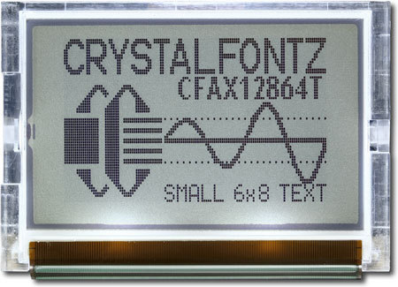 Grafik-LCD-Modul 128x64 Bildpunkte, CFAX12864T-TFH