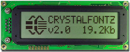 Crystalfontz CFA632-NFA-KS, 16x2 Zeichen